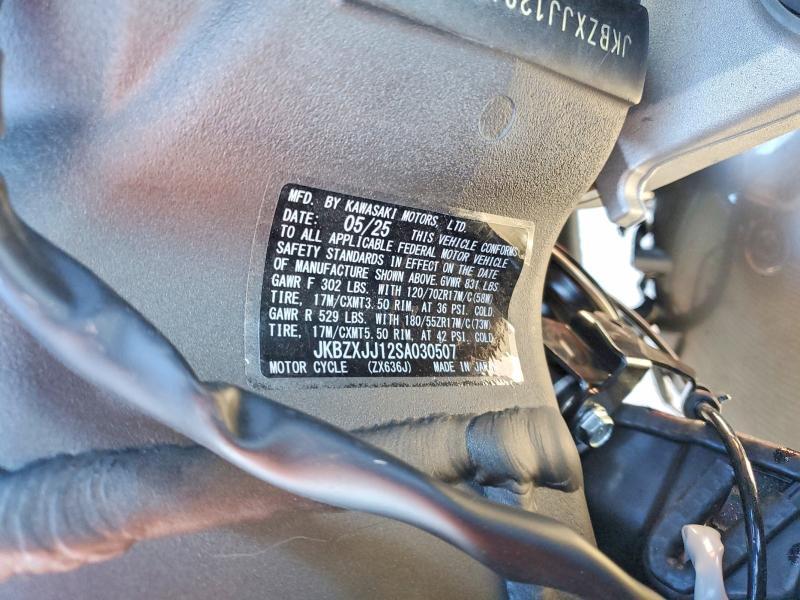 2025 Kawasaki ZX636 K