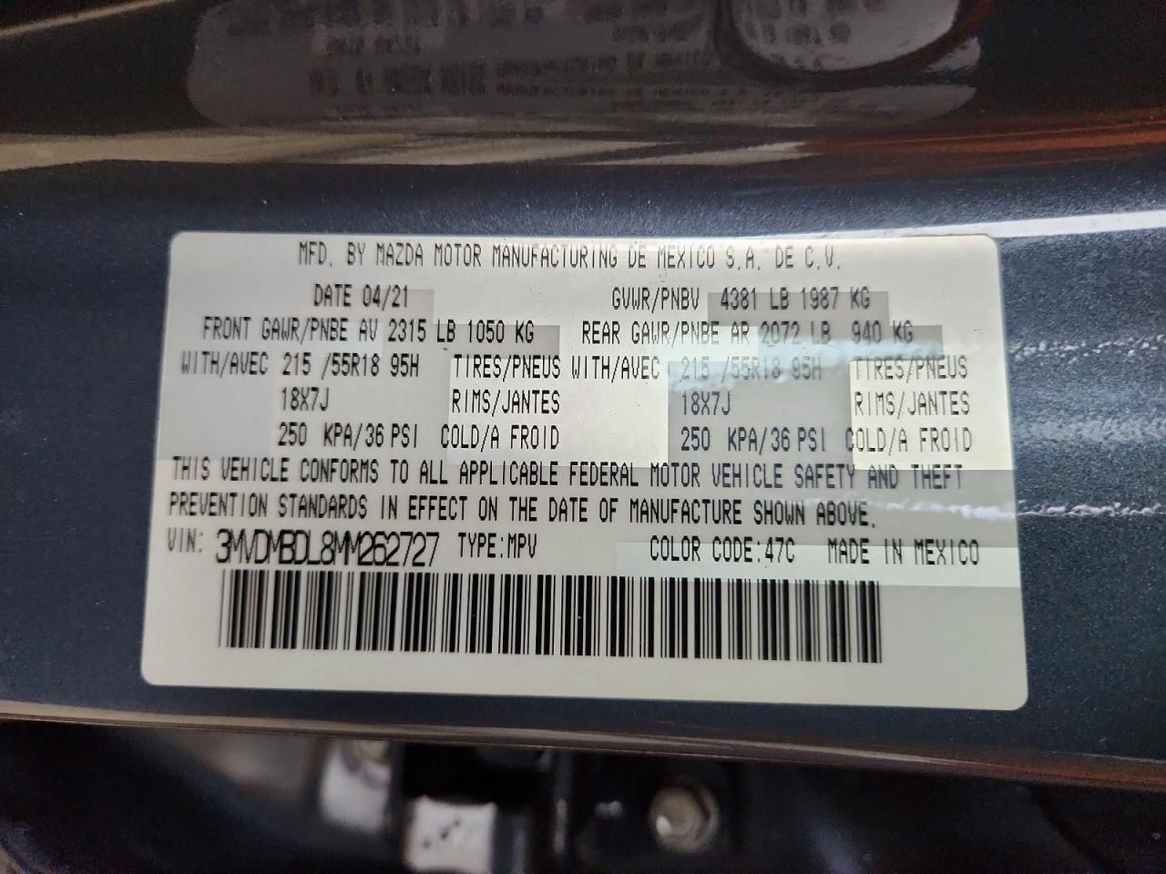 2021 Mazda Cx-30 Premium