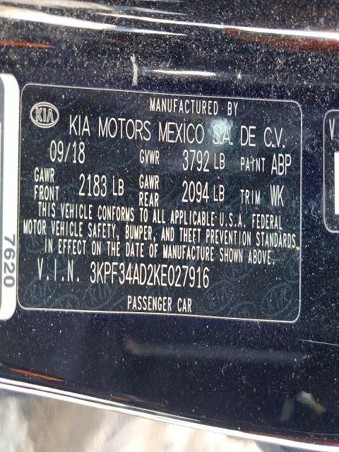 2019 KIA Forte