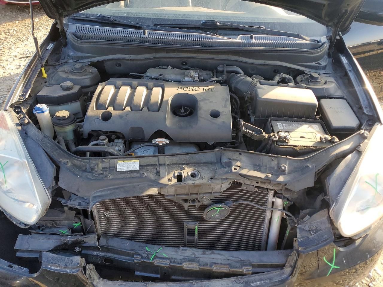 2010 Hyundai Accent Blue