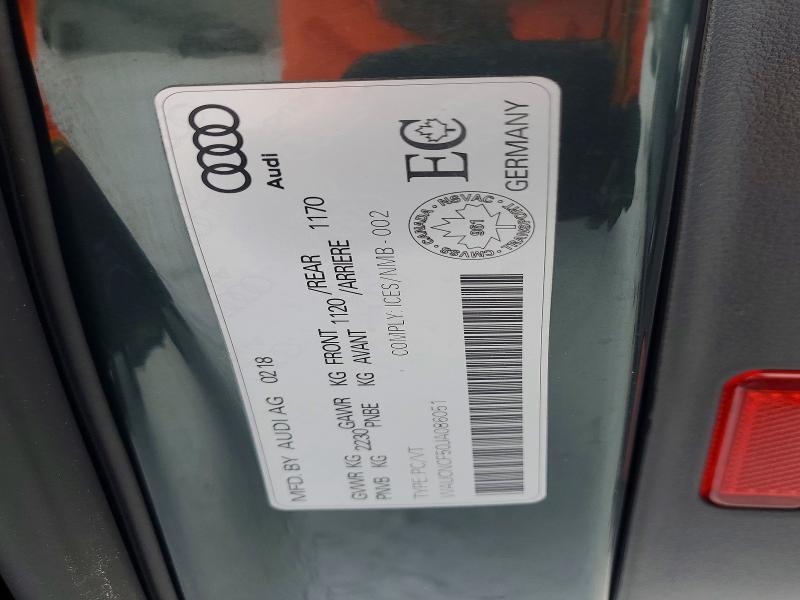 2018 Audi A5 Prestige