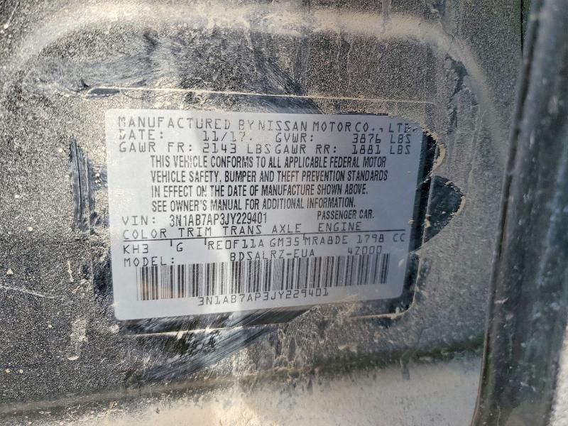 2018 Nissan Sentra s