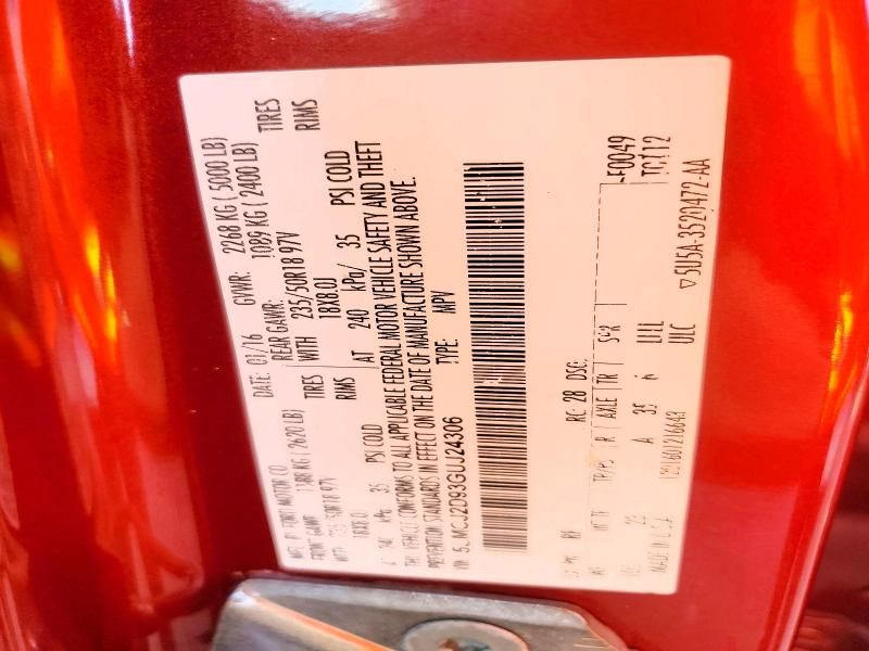 2016 Lincoln Mkc Select