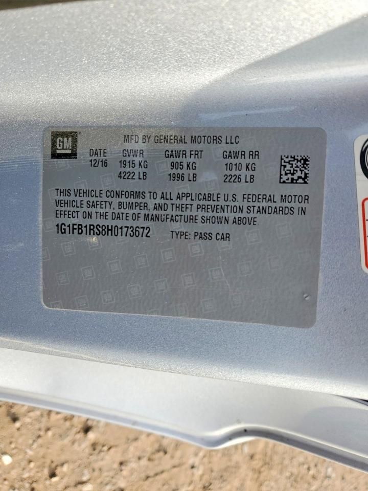 2017 Chevrolet Camaro lt