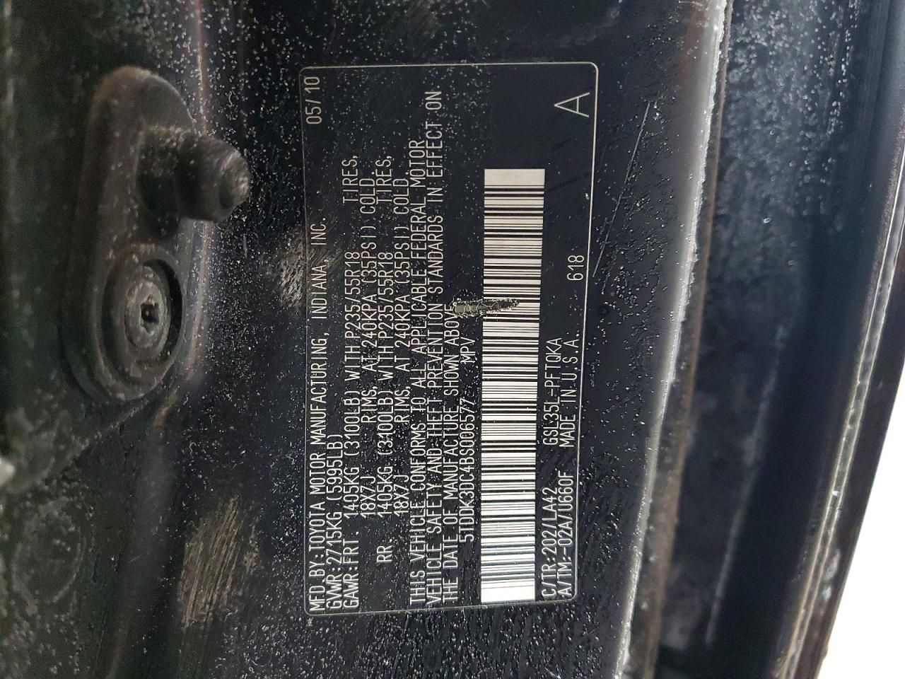 2011 Toyota Sienna xle