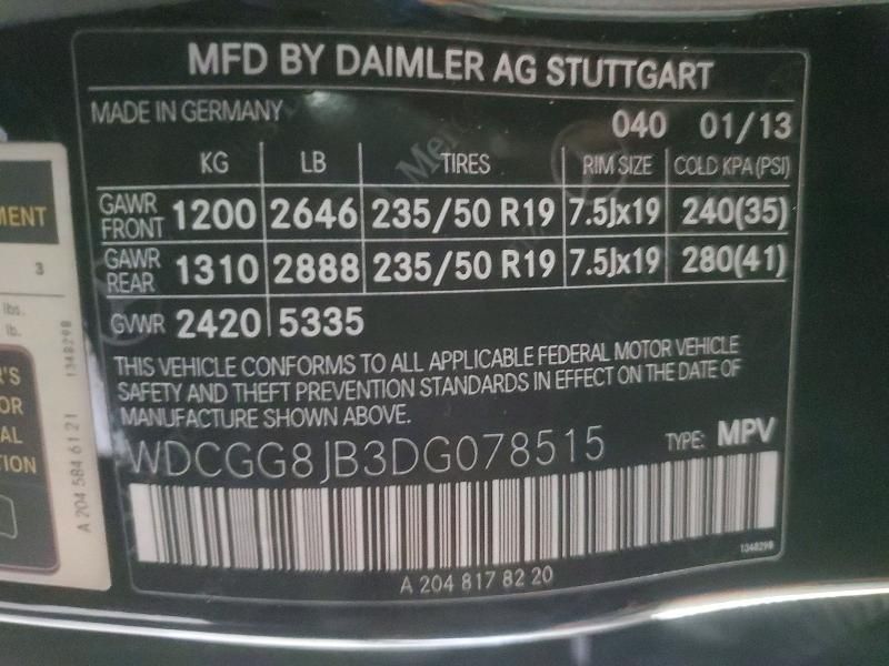 2013 Mercedes-Benz Glk 350 4matic