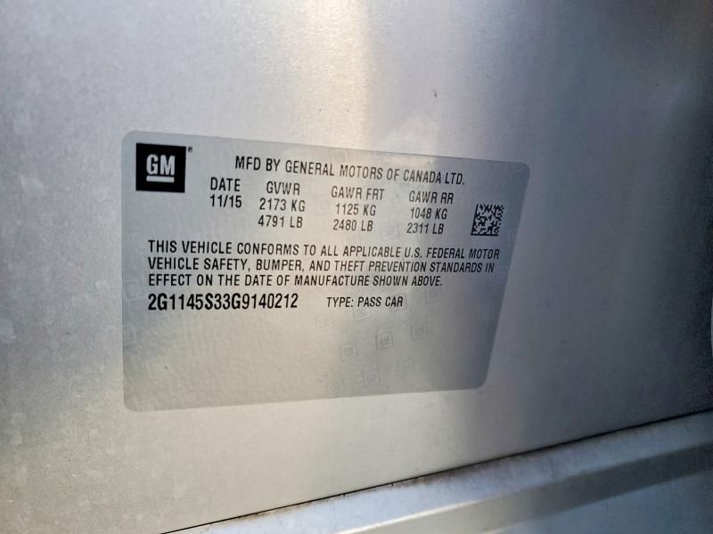 2016 Chevrolet Impala ltz