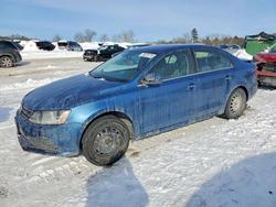 Volkswagen salvage cars for sale: 2017 Volkswagen Jetta s