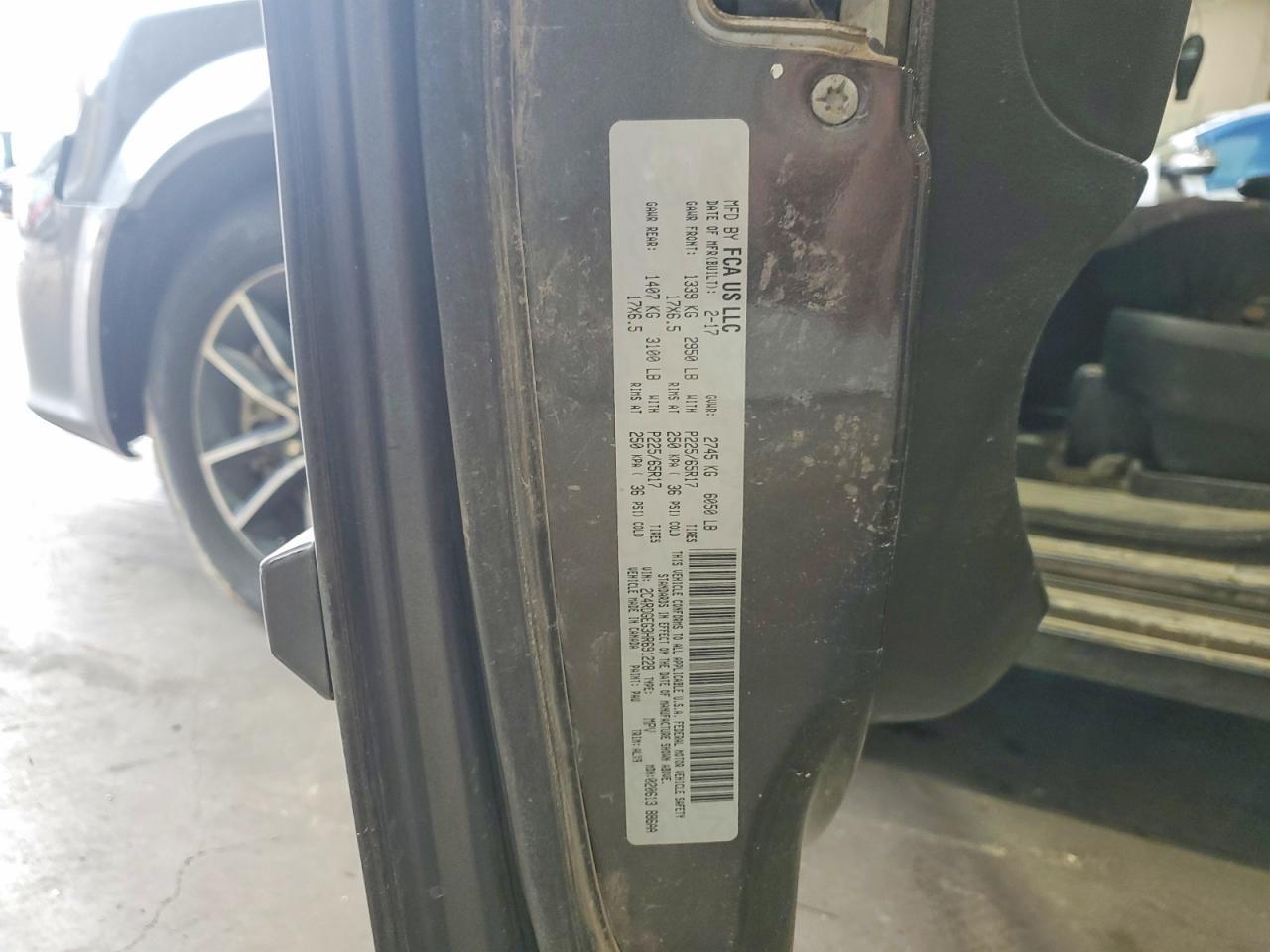 2017 Dodge Grand Caravan gt