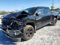 Salvage trucks for sale at Riverview, FL auction: 2017 Chevrolet Silverado K1500 LT