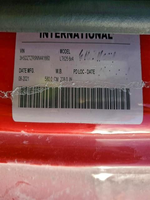 2022 International Lt625 Semi Truck