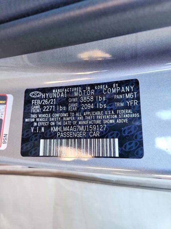2021 Hyundai Elantra sel