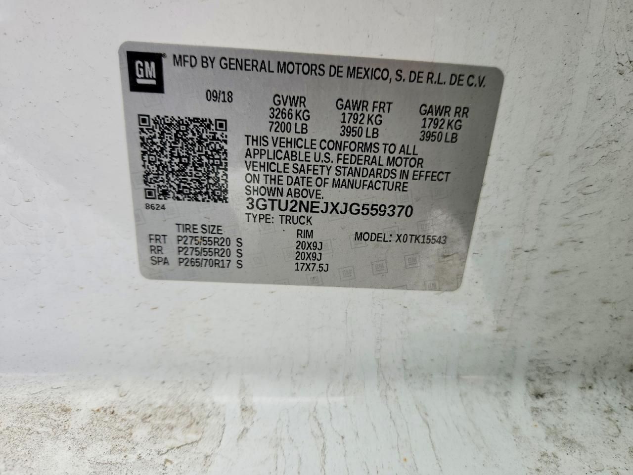 2018 GMC Sierra K1500 slt