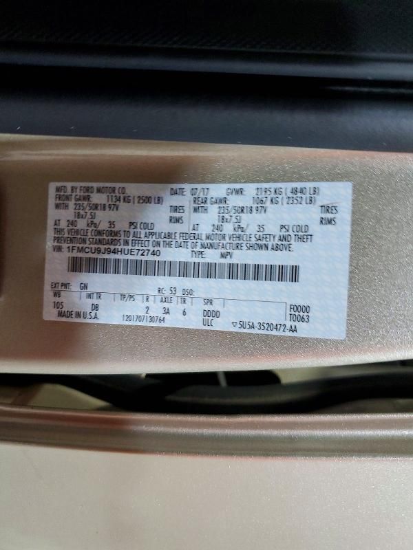 2017 Ford Escape Titanium