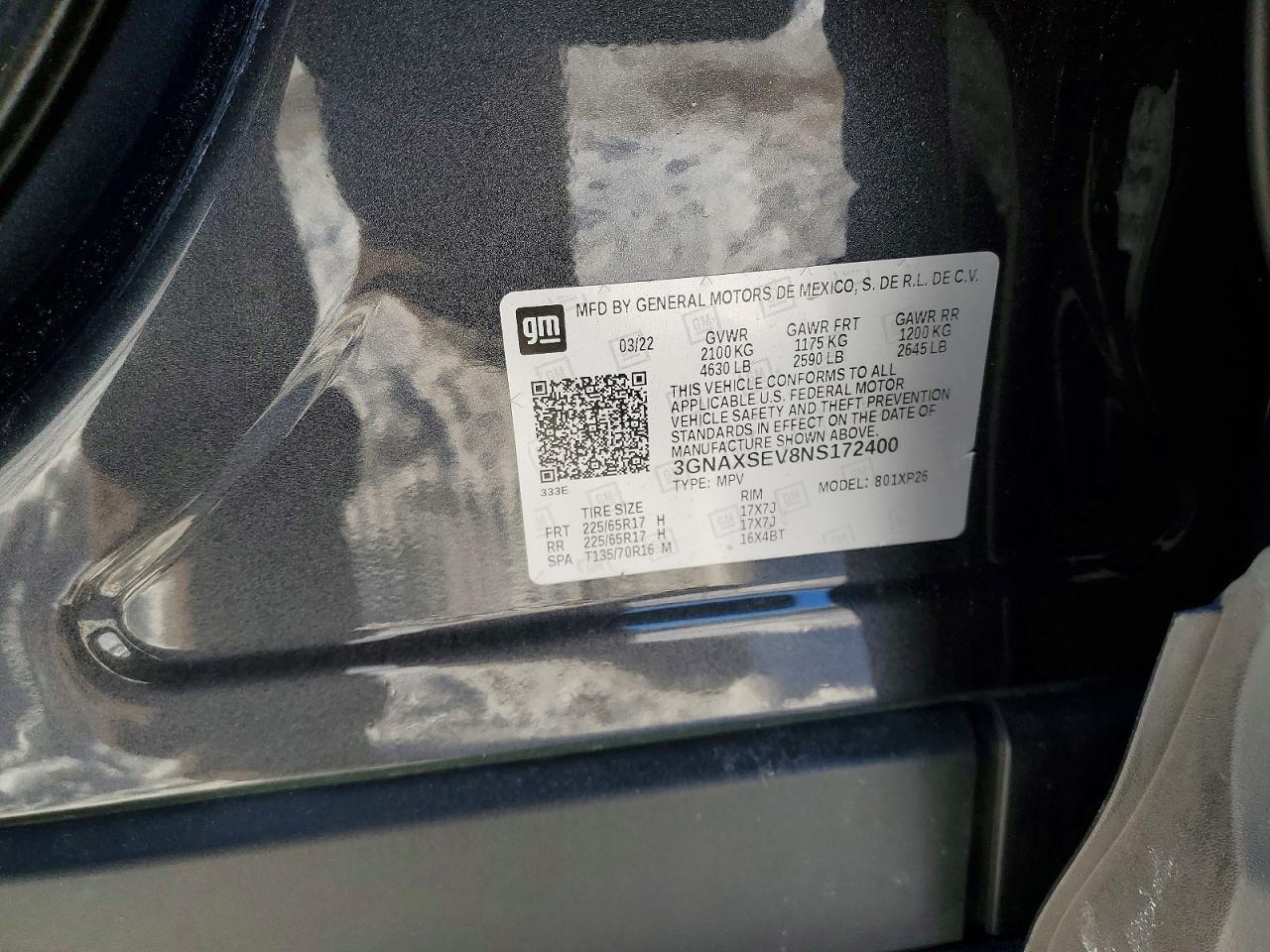 2022 Chevrolet Equinox ls