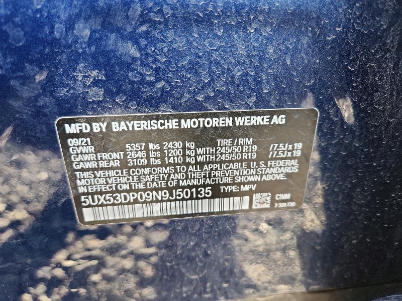 2022 BMW X3 Xdrive30i