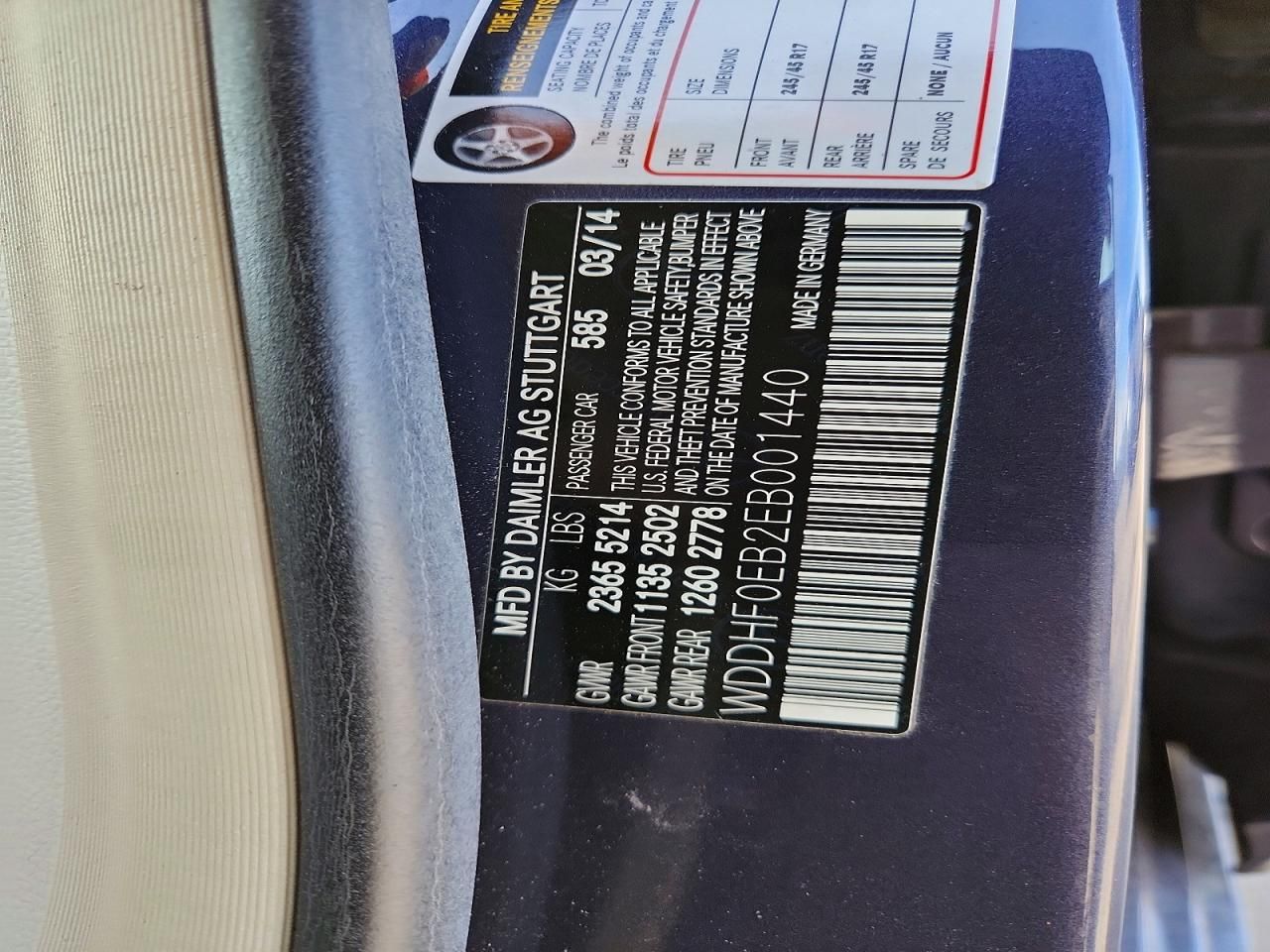 2014 Mercedes-Benz E 250 Bluetec