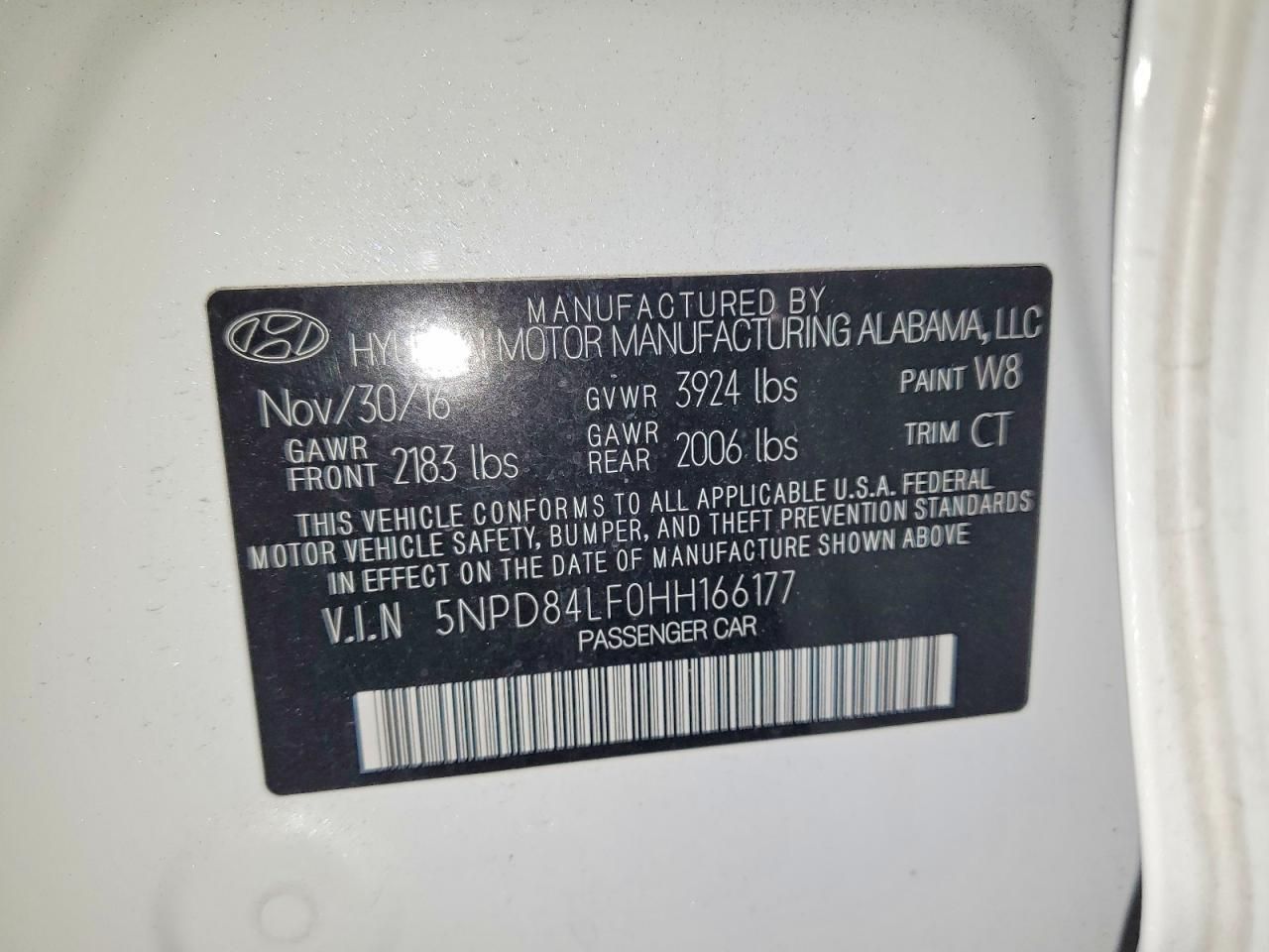 2017 Hyundai Elantra se