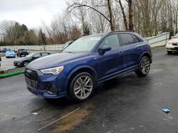 Audi salvage cars for sale: 2021 Audi Q3 Premium Plus s Line 45