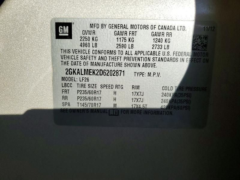 2013 GMC Terrain sle