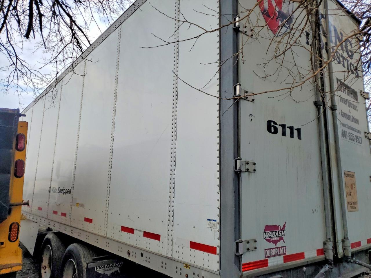 2019 Wabash SH Dvcvhpc DRY Van Trailer