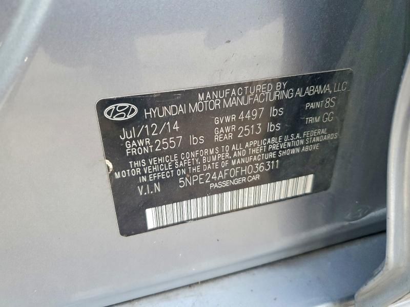 2015 Hyundai Sonata se