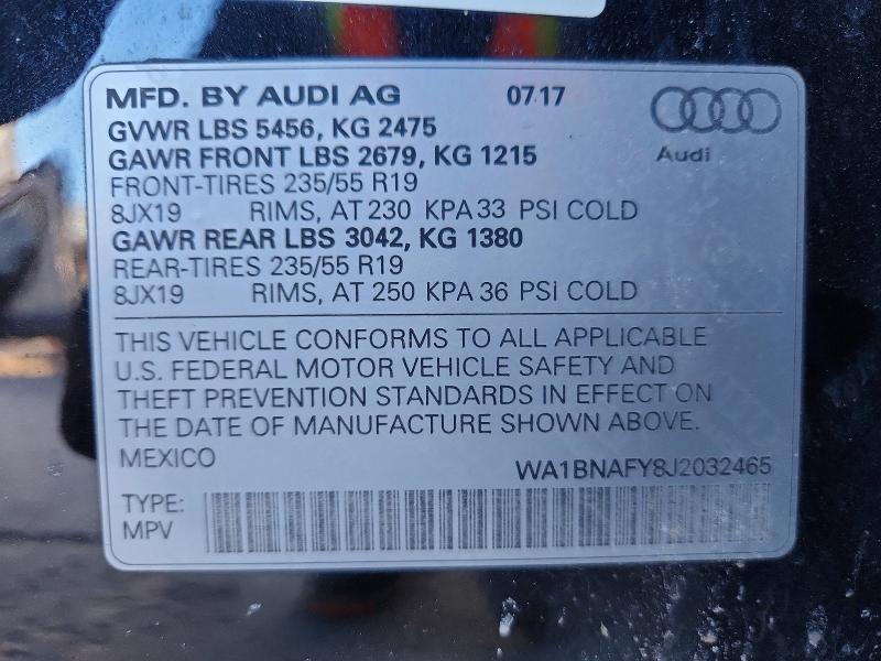 2018 Audi Q5 Premium Plus