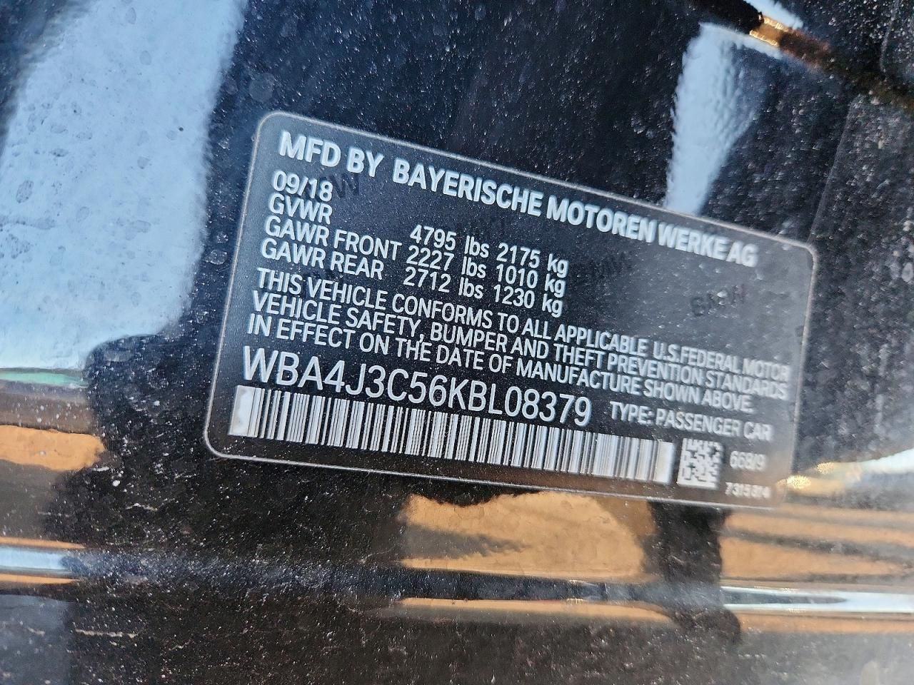 2019 BMW 430xi Gran Coupe