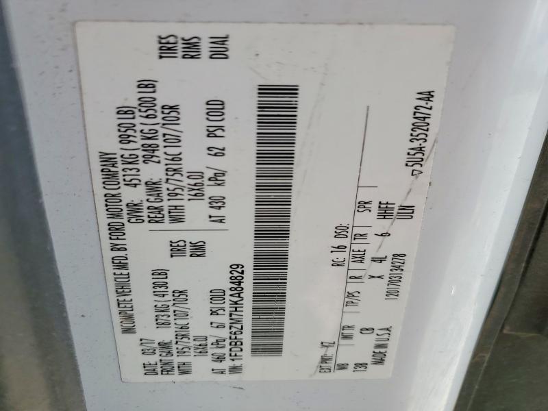 2017 Ford Transit T-350 Utility / Service Truck