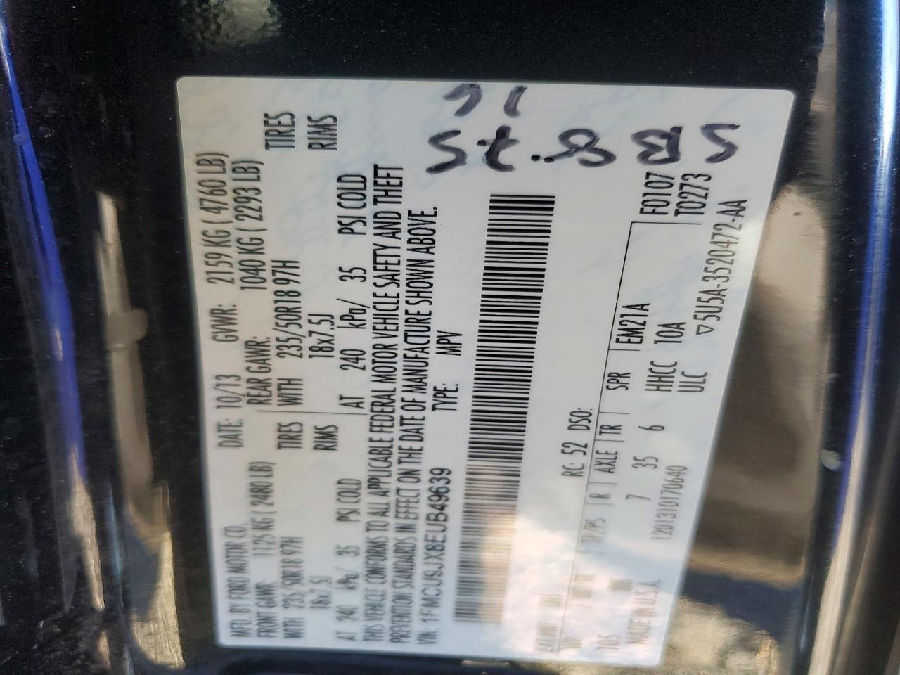 2014 Ford Escape Titanium