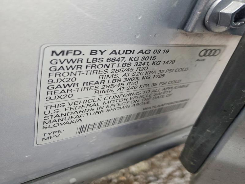 2019 Audi Q7 Premium Plus