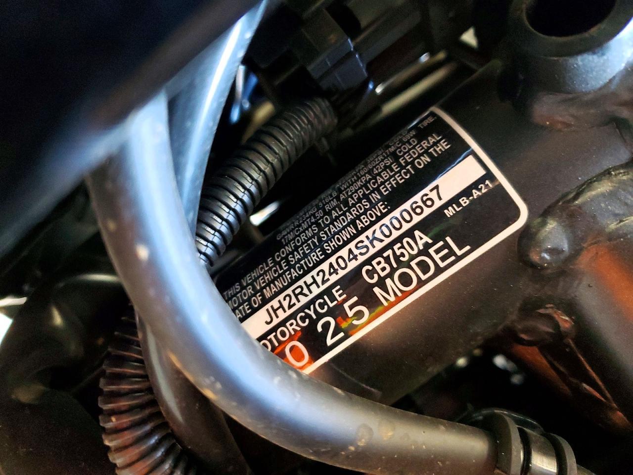 2025 Honda CB750 A