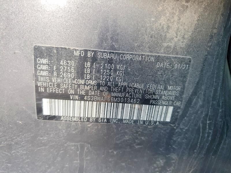 2021 Subaru Legacy Premium