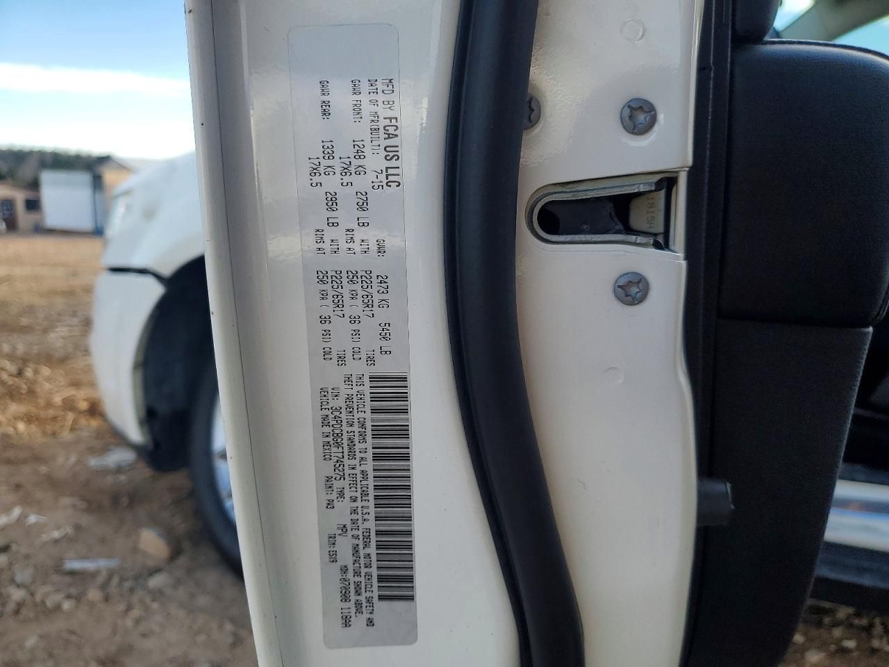 2015 Dodge Journey sxt