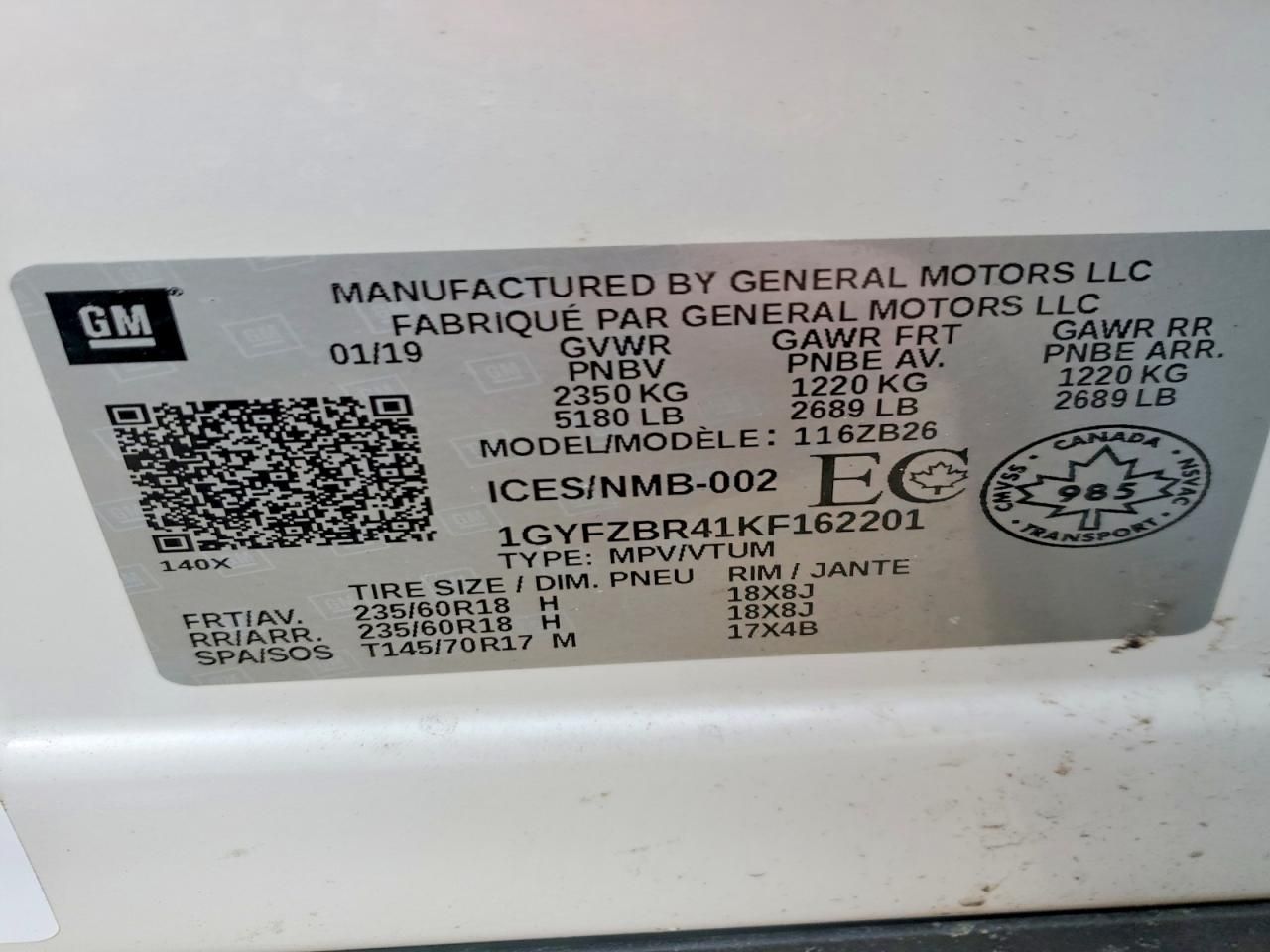 2019 Cadillac XT4 Luxury