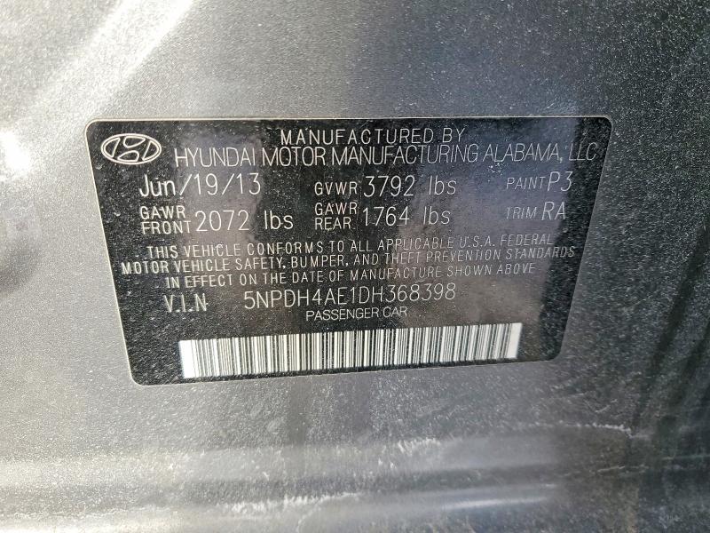 2013 Hyundai Elantra gls