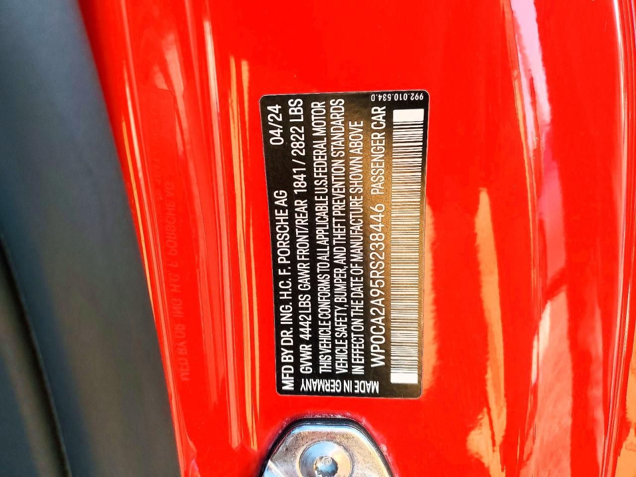 2024 Porsche 911 Carrera