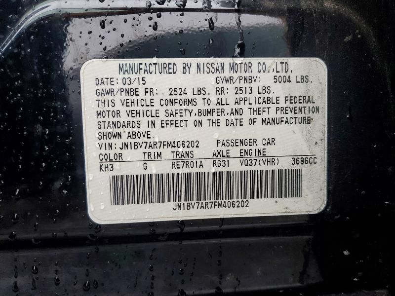 2015 Infiniti Q50 Base