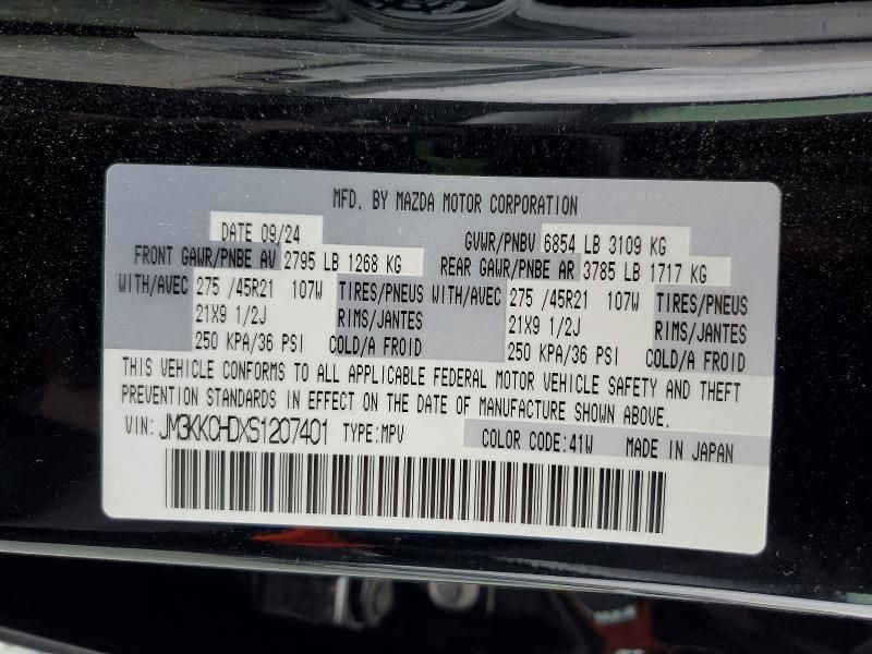 2025 Mazda Cx-90 Premium Sport