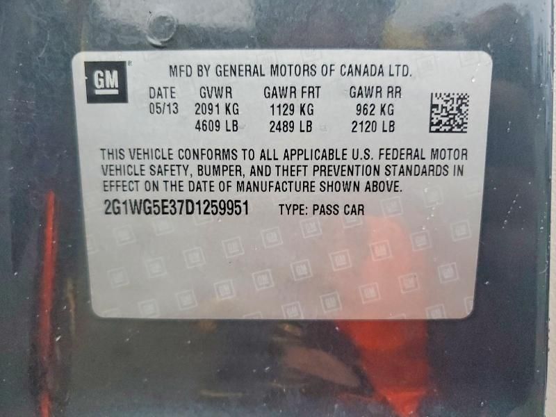 2013 Chevrolet Impala lt