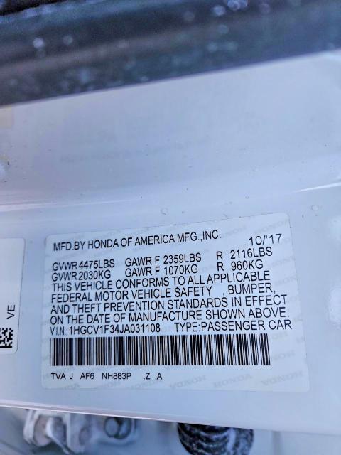 2018 Honda Accord Sport