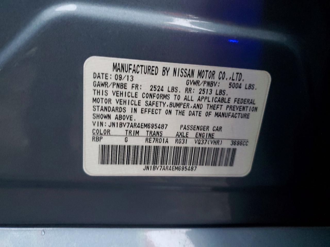 2014 Infiniti Q50 Base
