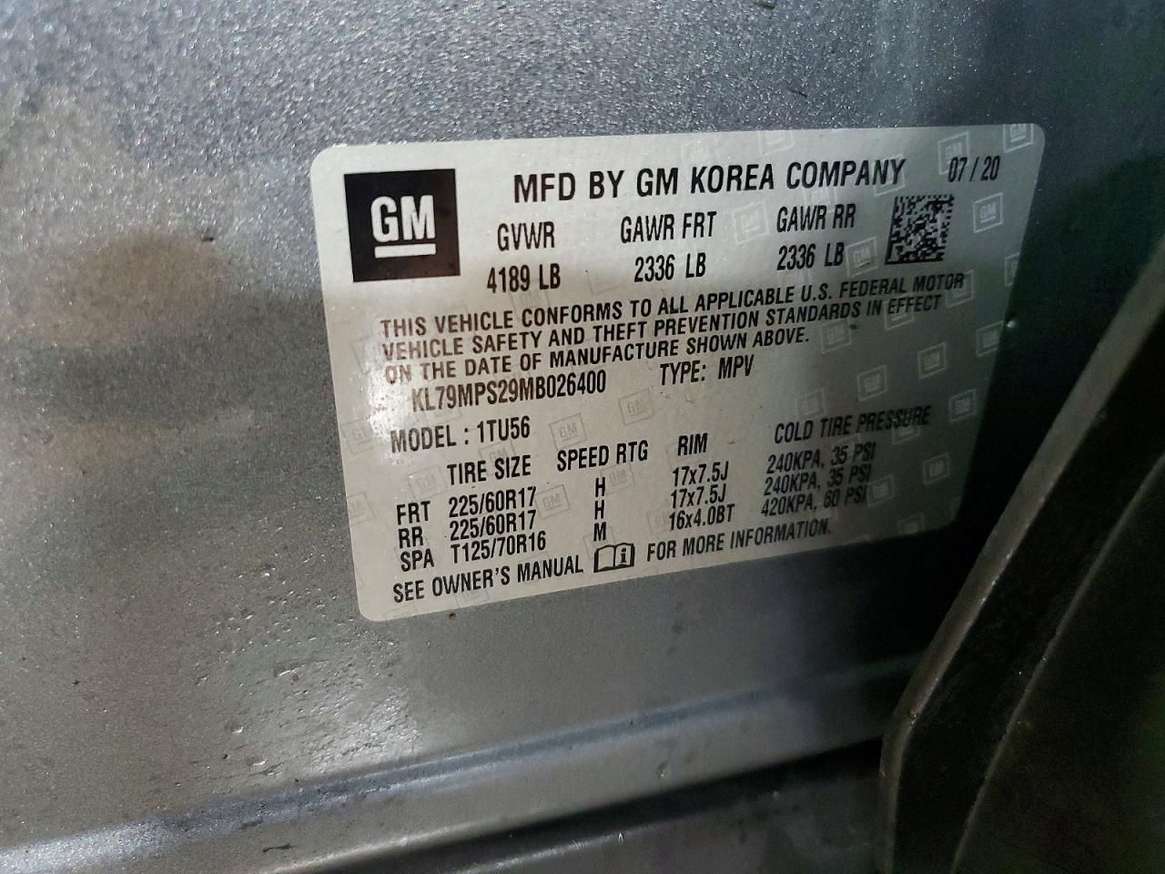 2021 Chevrolet Trailblazer lt