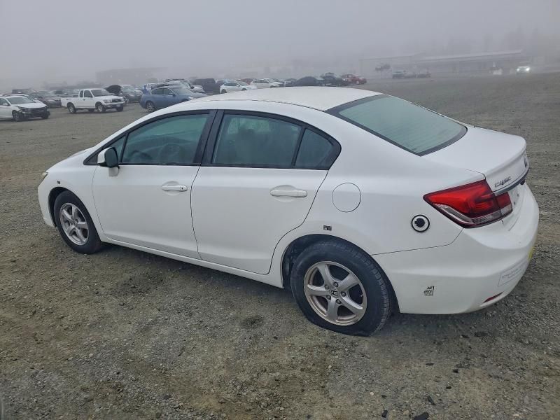 2013 Honda Civic Natural gas