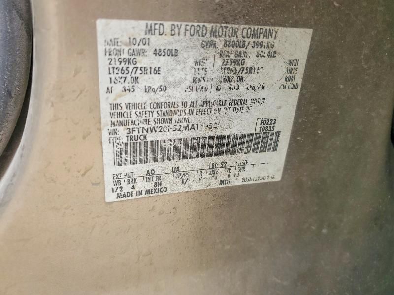 2002 Ford F250 Super Duty