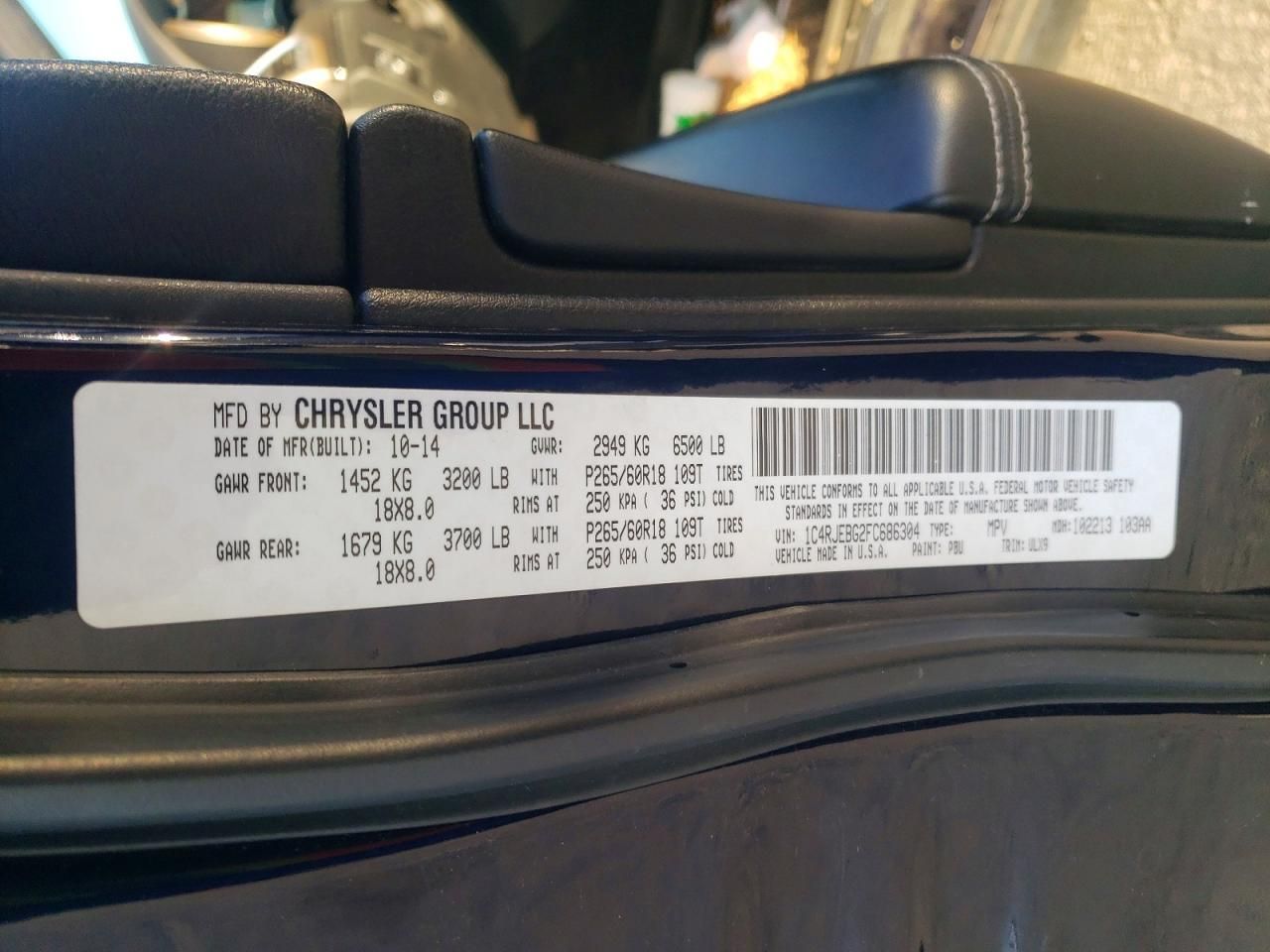 2015 Jeep Grand Cherokee Limited