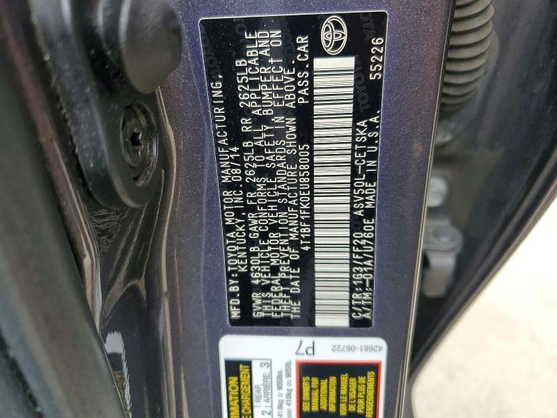 2014 Toyota Camry l