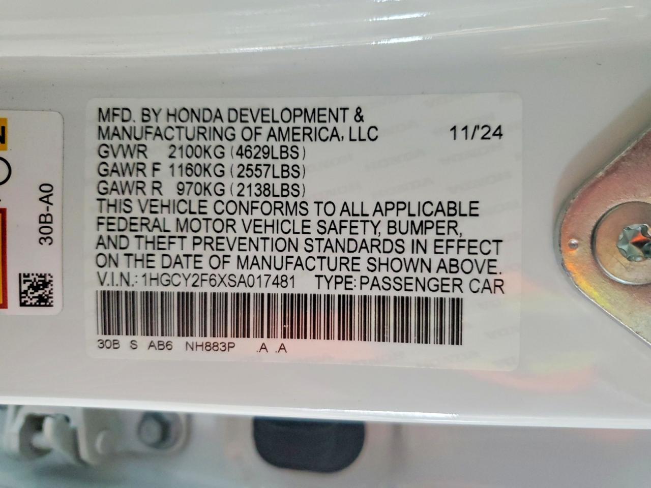 2025 Honda Accord Hybrid exl