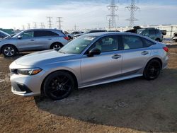 Salvage cars for sale from Copart Elgin, IL: 2022 Honda Civic Sport