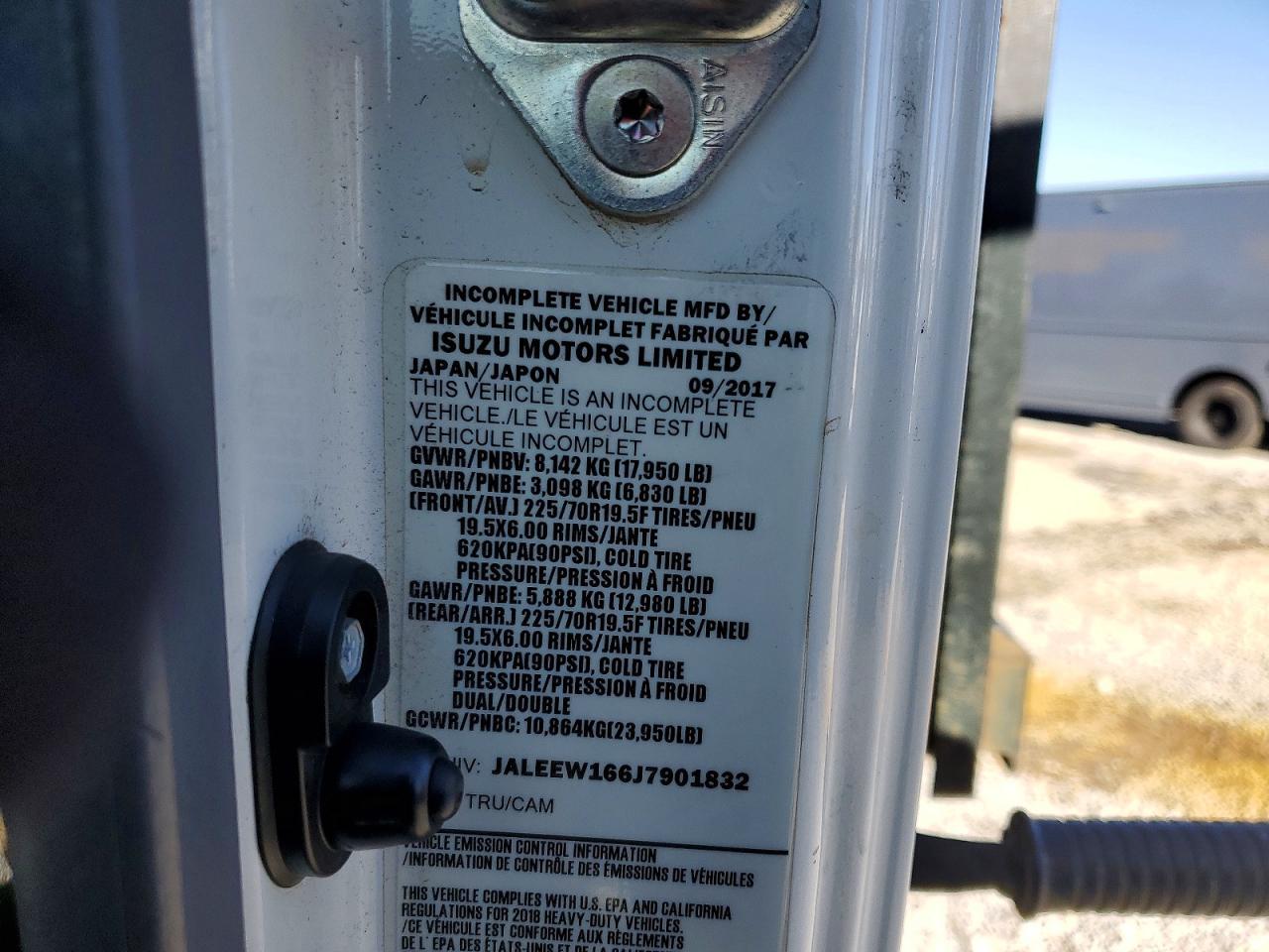 2018 Chevrolet 5500HD Dump Truck